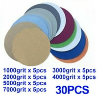 1000- Grit WAT & Suwing Brusing Discs Podesite papire sa pijeskom