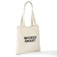 Cafepress - Wicked Smart College tote torba - prirodna platna torba, Torba za trke
