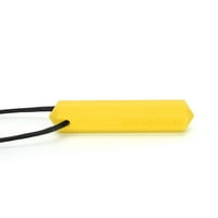 Theeth Chew igračke Kompaktne veličine Multifunkcionalno za senzornu vježbu Žuta
