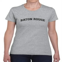 Baton Rouge, majica Sjedinjenih Država - Gutoatdeals dizajni, ženski veliki
