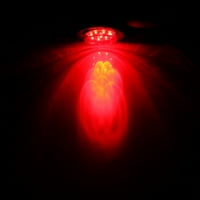 Lampica bočne markere Universal Crvena amber 2 '' okrugla zapečaćena vodootporna 12V 9LED bočni oglasi