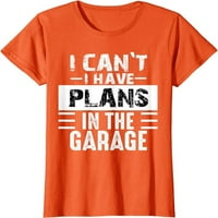 Ne mogu li imati planove u garaži, smešno retro mehanička majica