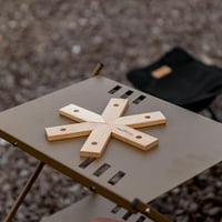 Vanjski kamp piknik otporan na toplotu placemat trpezarijski stol mat drveni materijal izolacijski jastučići