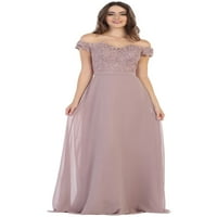 Svečane haljine Shops Inc sa ramena maturalne haljine fds patlidžane veličine 20