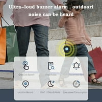 Prijenosni GPS praćenje Bluetooth 5. Smart mobilnog tastera Smart Anti-Gubeni uređaj Vodootporni alat
