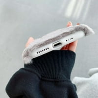 Toyella Slatka plišana čudovišta Slučaj Zaštitni poklopac Sivi iPhone 12PRO