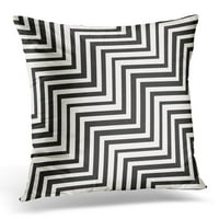 Jednobojni zigzag pruge Diagonal Striped optički jastuci Kućni dekor Kauč na kauču