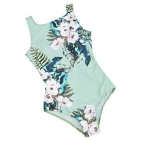 GDFUN žene seksi jednodijelni print kombinezon za pjevanje kupaći kostimi push-up bikini kupaći kostimi