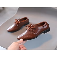 Oxfords okrugli cipele s okruglim nožnim cipelama čipke Up stanovi Udobne cipele cipele Plesna zabava