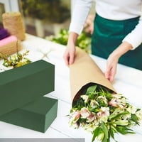 Pakovanje mokri cvjetne pjene, sretne zelene blokove pjene za cvjetni aranžman, vjenčanje, ukras za