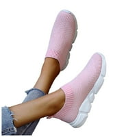 Ženske cipele s ljetnim stilom Single Weave Sport Lazy Fly Žene, Pink