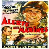 Borbeni morsko more John Wayne 1944. Movie Poster Masterprint