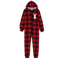 Porodična podudaranja pidžama setovi roditelj-dijete Attire Božićna odijela Ispisana kućna odjeća s