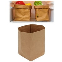 Opremljena kraft papirna vrećica, KRAFT papir za pohranu hrane praktična vodootporna odjeća otporna