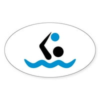 Cafepress - Waterlo Polo Logo - Naljepnica