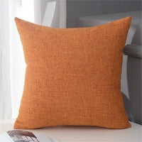 HOMCHY posteljina od punog bacanja jastučnice narančasto narančasto narančasta pokriva set modernog