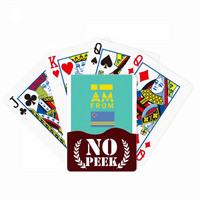 Am iz Aruba Art Deco Fashion Peek Poker igračka karta Privatna igra