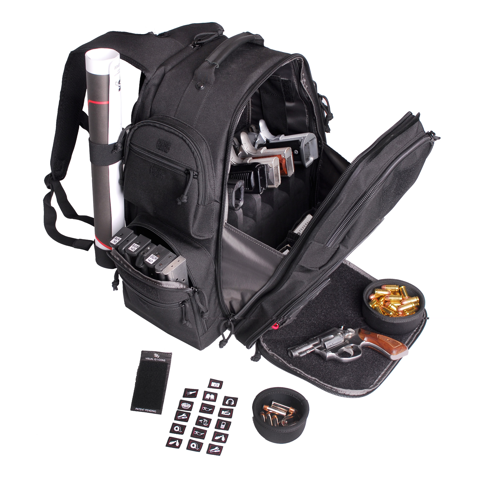 Izvršni, ruksak, crni, meki GPS-1812BPB