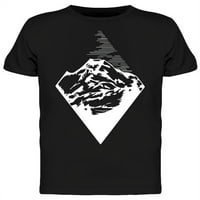 Triangle Forest Mountain Majica Muškarci -Mage by Shutterstock, muško 3x-velika