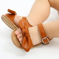 Binmer Toddler cipele za bebe djevojke slatke modne pamučne kopče luk bez klizanja mekane donje sandale