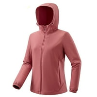 Besplatna dostava zzwxwb kišne jakne za žene na otvorenom planinarski kaput nabojica za naplatu vjetrovito i kaput Trendi kaput lagana vjetra i topla jakna vruće ružičasta L