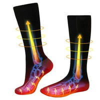Grijane čarape za muškarce, električne toplinske čarape za pranje za lov na zimsko skijanje na otvorenom