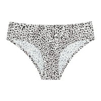 AWDENIO Womens gaćice bikini čišćenje ženske bešavne t hlače europski i američki seksi leopard tiskani
