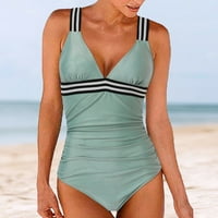 Boomilk Jedan kupaći kostim za žene Vintage kupaći odijelo Tummy Control podstavljeni bikini Push Up