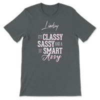 Lindsay Name košulja za žene - Clasy Sassy Smart Assy