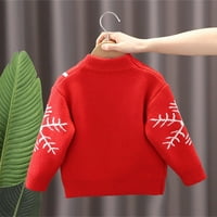 Aaimomet Kids Boys dugi rukav džemper djevojke slatki crtani džemper pulover vrhovi odjeća za božićnu