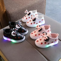 Zanvin Crib cipele, cipele za mališane, proljeće jesenska djeca LED svjetla gore Djevojke luk jagode