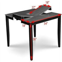 TRITHI FURNITURE - Fullerton Extessable Counter visine stola