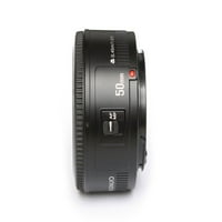 Yongnuo F 1. AF HD Standard Prime objektiv s kapuljačom, filteri, trosovnicom, futrolom, puhalom, četkom, krpa za Canon EOS 80D, 70d, 60d, 50d, 7d, 6d, T6i, T6S, T6, T5i, T5, T4i, T3i i T digitalni SLR kamere