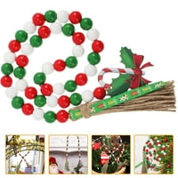 Tassel Bead Garland Wood Gring ARL INNAMENT HELP konopčića konopa dekor za božić