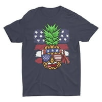 Patriotska američka sloboda ananasa unise klasična majica