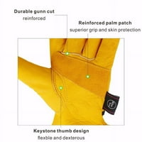 Par fleksibilne vrtlarske rukavice otporne na trnske kože u komfornim kožnim bardnim rukavicama zavarivanje