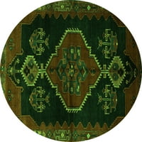 Ahgly Company Zatvoreni kvadrat Perzijski zeleni tradicionalni prostirci, 6 'Trg