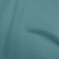 Onuone pamuk poplin Twill tirkizna plava tkanina azijska paisley tkanina za šivanje tiskane ploče od