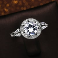 Nakit za žene Prstenje moda Ženska cirkonija Bling Diamond Angagement Vjenčani prsten Slatki prsten