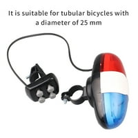 Biciklistički rog LED rog za taillight Remote Control Seatpost Montirana stražnja lampa Bell Bicikl