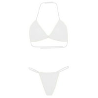 Novogodišnja ljetna odjeća za žene, Axxd FASHOYSTA LADY seksi seksi donje rublje Bikini set dva kupaći