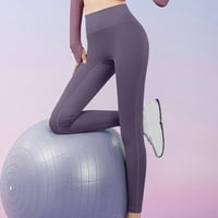 Clears Ryrjj Žene Visoko struk gamaše Bešavne vježbanje teretane za podizanje joge hlače atletska tajica