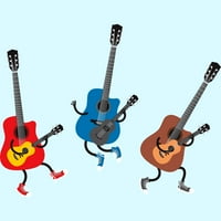 Plesne gitare Muške svetlo plava grafički tee - Dizajn od strane ljudi 3xl