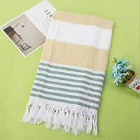 Vikakiooze ručnici za plažu, ručnik za brzo sušenje ručnika, pletene tkanine, jednostavni ručnik sa stilu