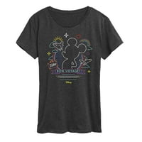 Disney - Mickey Mouse - Bon Voyage na krstarenju - Ženska grafička majica kratkih rukava
