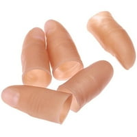 Anvazise lažni meki prsti vrhove palca TOY CLOSE UP POGLEDAJNI MAGICK Trik Prank rekviziti