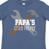 Inktastic Papa mali pomagač poklon mališana majica dječaka