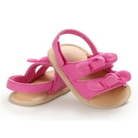 Zodanni Toddler Kids Sandale Soft Sole Ravne sandale Ljeto Crib Cipele za vjenčanje princeza cipela