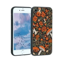 Boemian-Bright-Colorful-Foliage-Boho-Prilično-cvjetna-umjetnička-telefonska futrola za iphone za žene