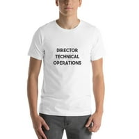 2xl Direktor Tehničke operacije podebljana majica s kratkim rukavima pamučna majica od nedefiniranih